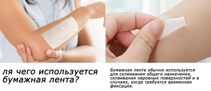 Для чего используется бумажная лента?