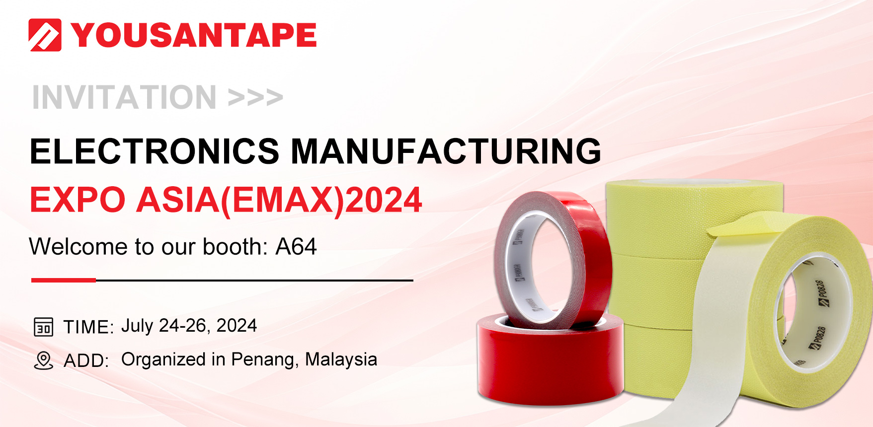 Yousan Technology демонстрирует ленточные технологии на выставке Electronics Manufacturing Asia Expo 2024